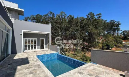 Sobrado á Venda no Terras de Santa Teresa - 4 Suítes, Piscina Infinita e Vista Deslumbrante