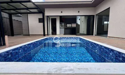 Sobrado Novo com 3 Suítes à Venda no Residencial Mont'Alcino - Valinhos/SP