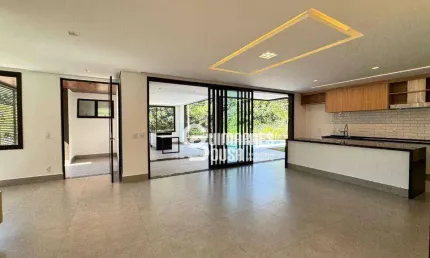 Casa Nova à Venda no Condomínio Tabapuã em Valinhos – 3 Suítes, Escritório e Espaço Gourmet -  – Próximo ao Colégio Porto Seguro