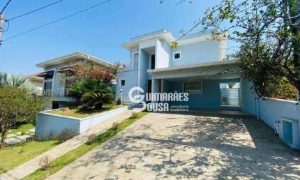 Sobrado luxuoso em condomínio fechado: 3 suítes com closets, piscina, gourmet, escritório e armários planejados. Local nobre de Vinhedo/SP