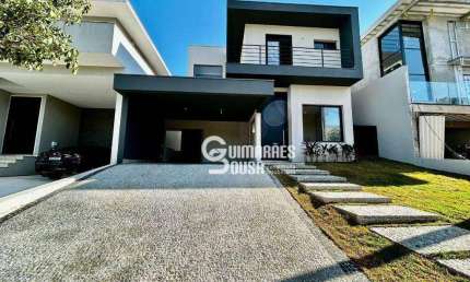 Casa Nova Nunca Habitada com Piscina, 3 Suítes e Gourmet  no Condomínio Recanto dos Paturis – Vinhedo/SP