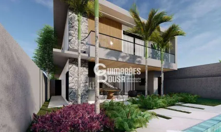 Casa Nova em final de construção com Piscina, 3 Suítes e Gourmet  no Condomínio Recanto dos Paturis – Vinhedo/SP