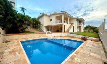 Casa à Venda no Condomínio Marambaia – 5 Dorms, Suíte com Hidro, Piscina e Churrasqueira – Vinhedo/SP