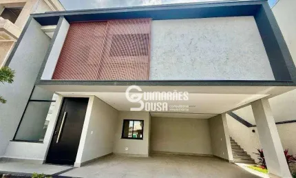 Casa nova térrea à venda em valinhos/sp  3 suítes, 4 vagas e espaço gourmet em terreno de 300m²
