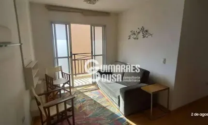 Aluga-se apartamento de 2 dormitórios, condomínio imperator 54 m² , mobiliado.