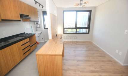 Apartamento Semi Mobiliado no Edifício Aurora - Sofisticação e Conforto no Parque Una