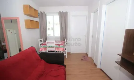 Apartamento mobiliado com 2 dormitórios no condomínio jardim do lindóia - conforto e praticidade na cohab lindóia