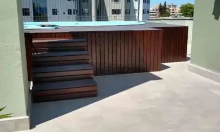 Apartamento duplex com terraço e piscina privativa ? próximo ao nave, na antônio dos anjos