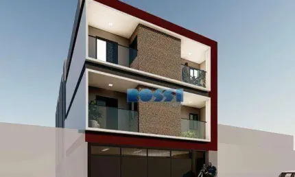 Apartamento com 2 dormitórios à venda, 40 m² por r$ 293.000,00 - alto da mooca - são paulo/sp