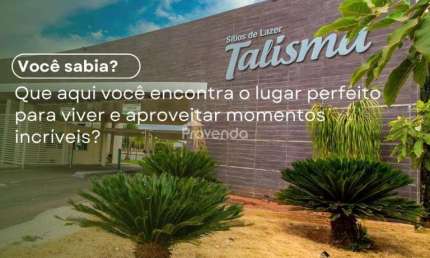 Terreno à venda na Rua RT 1, Residencial Talismã, Goiânia