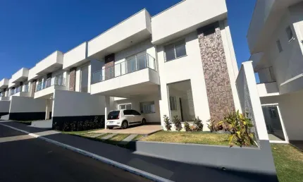 SOBRADO 4 SUITES NO VEREDAS DAS ALVORADA CONDOMINIO CLUB