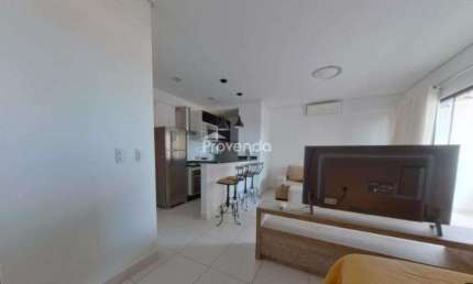 APARTAMENTO 01 QUARTO TODO MOBILIADO ED. BORGES LANDEIRO DIAMOND NO SETOR BUENO, GOIÂNIA-GO
