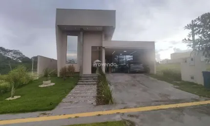 CASA EM CONDOMÍNIO RESIDENCIAL 1 TERRAS ALPHA TÉRREA COM 180 M², SENADOR CANEDO-GO