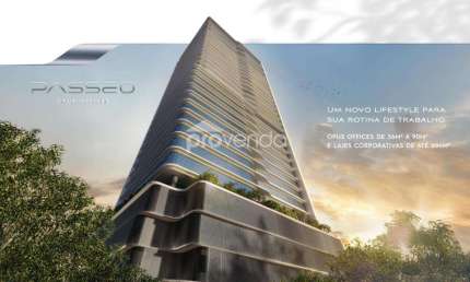 SALA COMERCIA - PASSEO OPUS OFFICES - EM FRENTE AO PARQUE VACA BRAVA