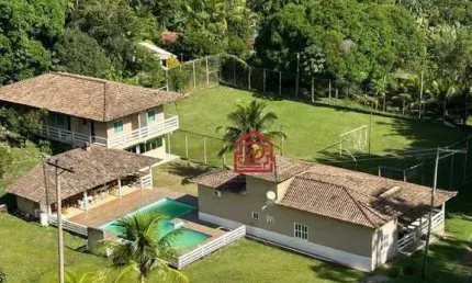 Sítio com 3 dormitórios à venda, 435600 m² por r$ 1.600.000,00 - bicuda grande - macaé/rj