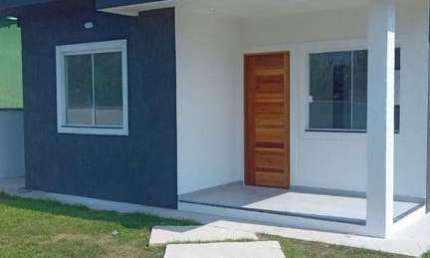 Casa Estilo Moderno c/ 2 quartos à venda, 72 m² por R$ 420.000 - Chácaras de Inoã (Inoã) - Maricá/RJ