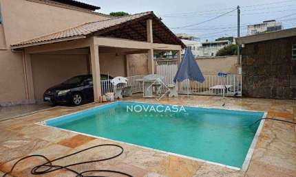 Casa com 5 dormitórios para alugar, 294 m² por R$ 6.748,03/mês - Candelária - Belo Horizonte/MG