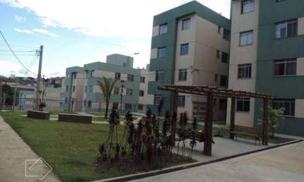 Apartamento com 2 dormitórios para alugar, 43 m² por R$ 1.112,00/mês - Santa Clara - Vespasiano/MG