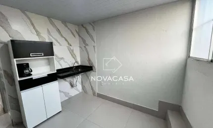 Kitnet com 1 dormitório para alugar, 15 m² por r$ 800/mês - aparecida - belo horizonte/mg