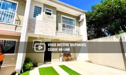 Sobrado 112 m² Semimobiliado à venda Condomínio River Town Residence Uberaba - Curitiba