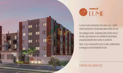 Apartamento com 2 quartos à venda no Atuba, Pinhais 