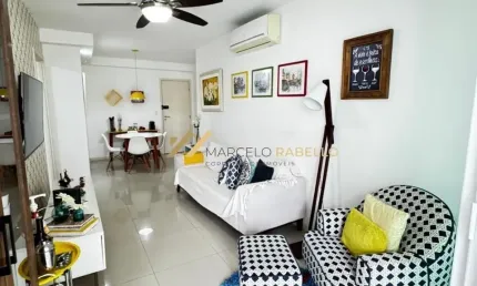 Locação - mobiliado lindo 2 quartos (1 suíte) 86m | essence condominium - barra da tijuca | r$ 4.000,00