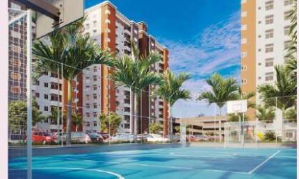 Reserva do Sabiá - Apartamentos 2/4 c/ suíte, sacada, elevador, lazer de clube, próximo ao parque do sabiá