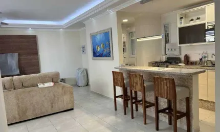 Edifício costa azure - apartamento à venda em bertioga/sp