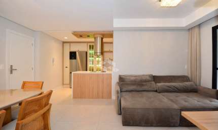 APARTAMENTO MOBILIADO COM 3 QUARTOS SENDO 1 SUÍTE VISTA PANORÂMICA E SACADA COM CHURRASQUEIRA NO BAIRRO FLORESTA
