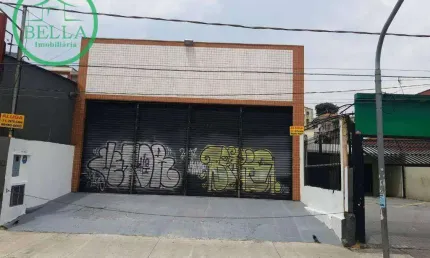 Galpão para alugar, 300 m² por r$ 9.000,00/mês - vila pereira barreto - são paulo/sp
