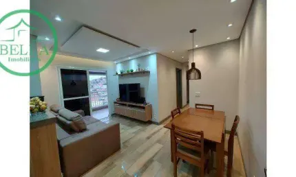 Apartamento com 3 dormitórios à venda, 75 m² por r$ 639.000,00 - chácara são joão - são paulo/sp