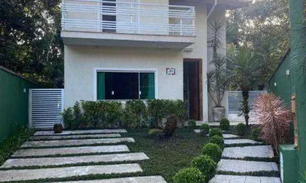 Sobrado com 3 dormitórios à venda, 290 m² por R$ 2.000.000,00 - Residencial Guaratuba - Bertioga/SP