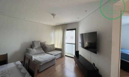 Apartamento com 2 dormitórios para alugar, 52 m² por R$ 2.396/mês - Vila Mangalot - São Paulo/SP