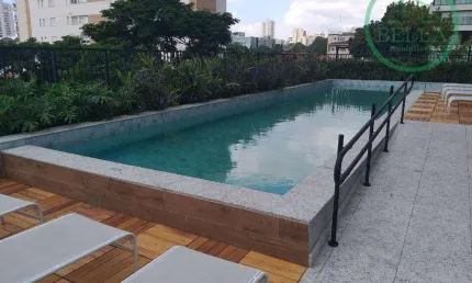 Studio com 1 dormitório à venda, 40 m² por r$ 588.000,00 - real parque - são paulo/sp