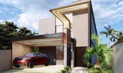 Sobrado à venda, 306 m² por R$ 3.200.000,00 - Condomínio Residencial Reserva Ecológica Atibaia - Atibaia/SP