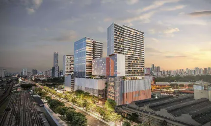 Studio com 1 dormitório à venda, 40 m² por R$ 899.396,85 - Quarta Parada - São Paulo/SP