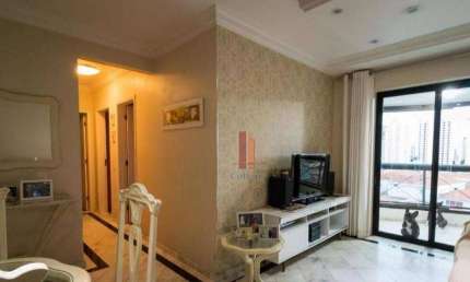 Apartamento com 3 dormitórios à venda, 74 m² por R$ 900.000,00 - Anália Franco - São Paulo/SP