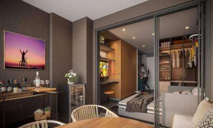 Studio com 1 dormitório à venda, 30 m² por R$ 578.047,87 - Quarta Parada - São Paulo/SP