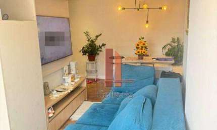 Apartamento com 3 dormitórios para alugar, 66 m² por R$ 5.212,00/mês - Tatuapé - São Paulo/SP