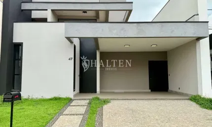 Casa Térrea Moderna no Condomínio Reserva Real – Paulínia