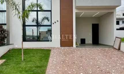 Casa À Venda De 3 Dormitórios, 1 Suíte, Com Piscina E Área Gourmet Equipada No Condomínio Terras da Estância Em Paulínia