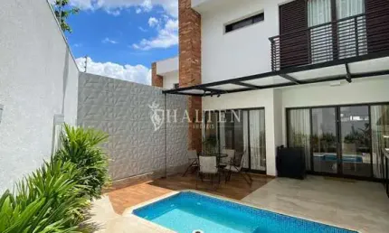 Sobrado 3 dormitórios, 1 suíte, piscina e planejados à Venda no Condomínio Jardim de Gaya – Paulínia/SP