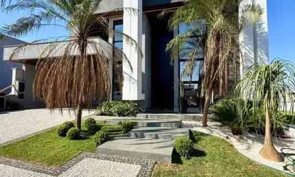 Casa Térrea Espetacular no Condomínio Santorini – Paulínia/SP