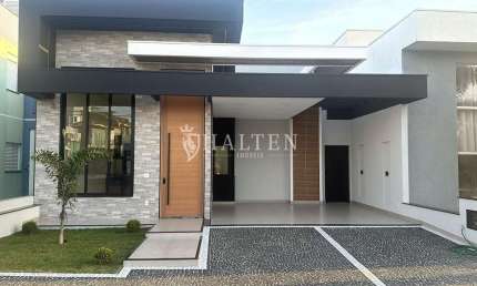 Casa 3 dormitórios, suíte, piscina, área gourmet à Venda no Condomínio Golden Park – Hortolândia/SP