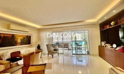 Apartamento no Vistta Laguna na Barra da Tijuca: 3 Quartos, 2 Suítes, 2 Salas, 3 Vagas de Garagem e 194m² de Puro Conforto!