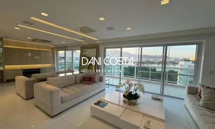 Cobertura linear na Barra da Tijuca, Rio de Janeiro, Vistta Laguna: Cobertura com 3 quartos, 3 suítes, 366m².
