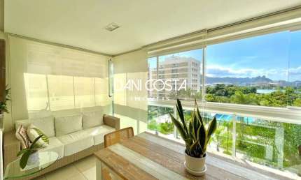 Apartamento à venda na Barra da Tijuca, Rio de Janeiro , Vistta Laguna, 172m² de luxo!