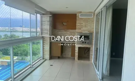Barra da tijuca! lindíssimo apartamento com 3 suítes e varanda gourmet!