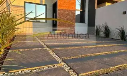Casa para Venda em Cascavel, PARAISO TROPICAL, 2 dormitórios, 1 suíte, 2 banheiros, 2 vagas