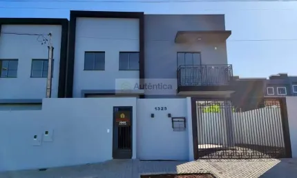 Sobrado para Venda em Cascavel, FLORAIS, 3 dormitórios, 1 suíte, 3 banheiros, 2 vagas